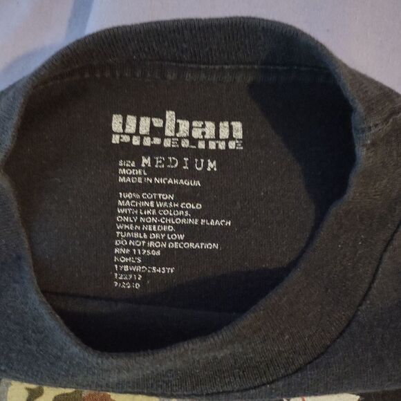 Urban Pipeline Homework Tee Size: Med.  (0168) - Picture 4 of 4